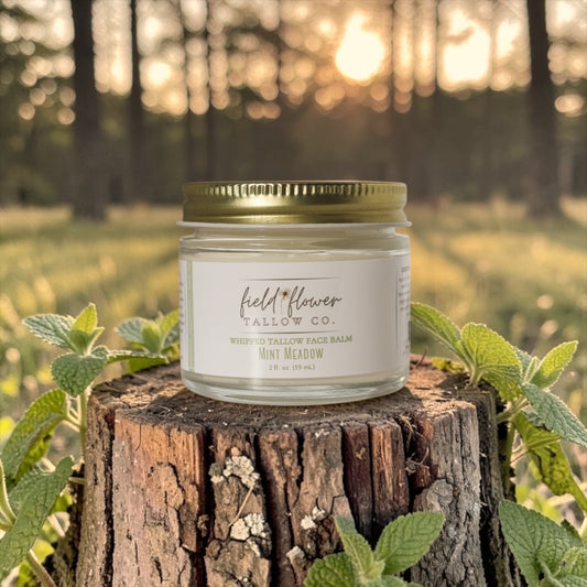 Mint Meadow Whipped Tallow Face Balm