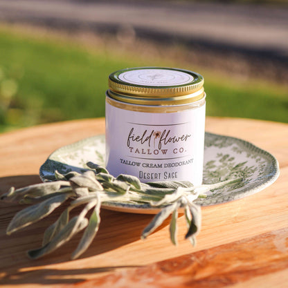Desert Sage Tallow Cream Deodorant