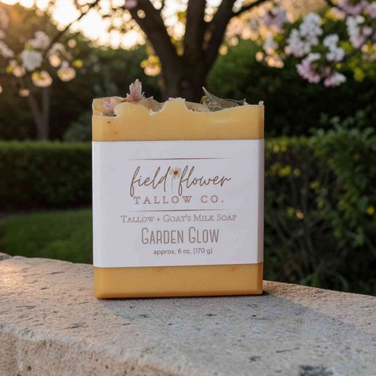 Garden Glow Tallow + Goat's Milk Soap