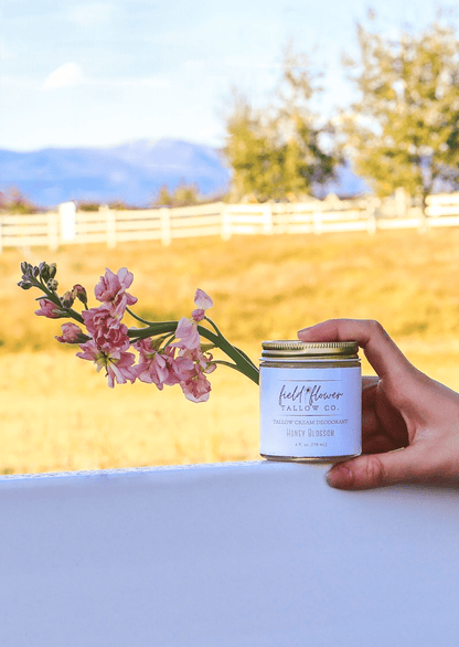 Honey Blossom Tallow Cream Deodorant