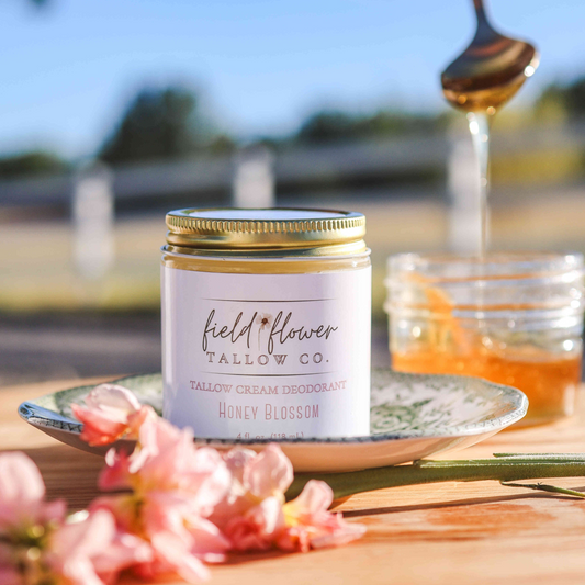 Honey Blossom Tallow Cream Deodorant