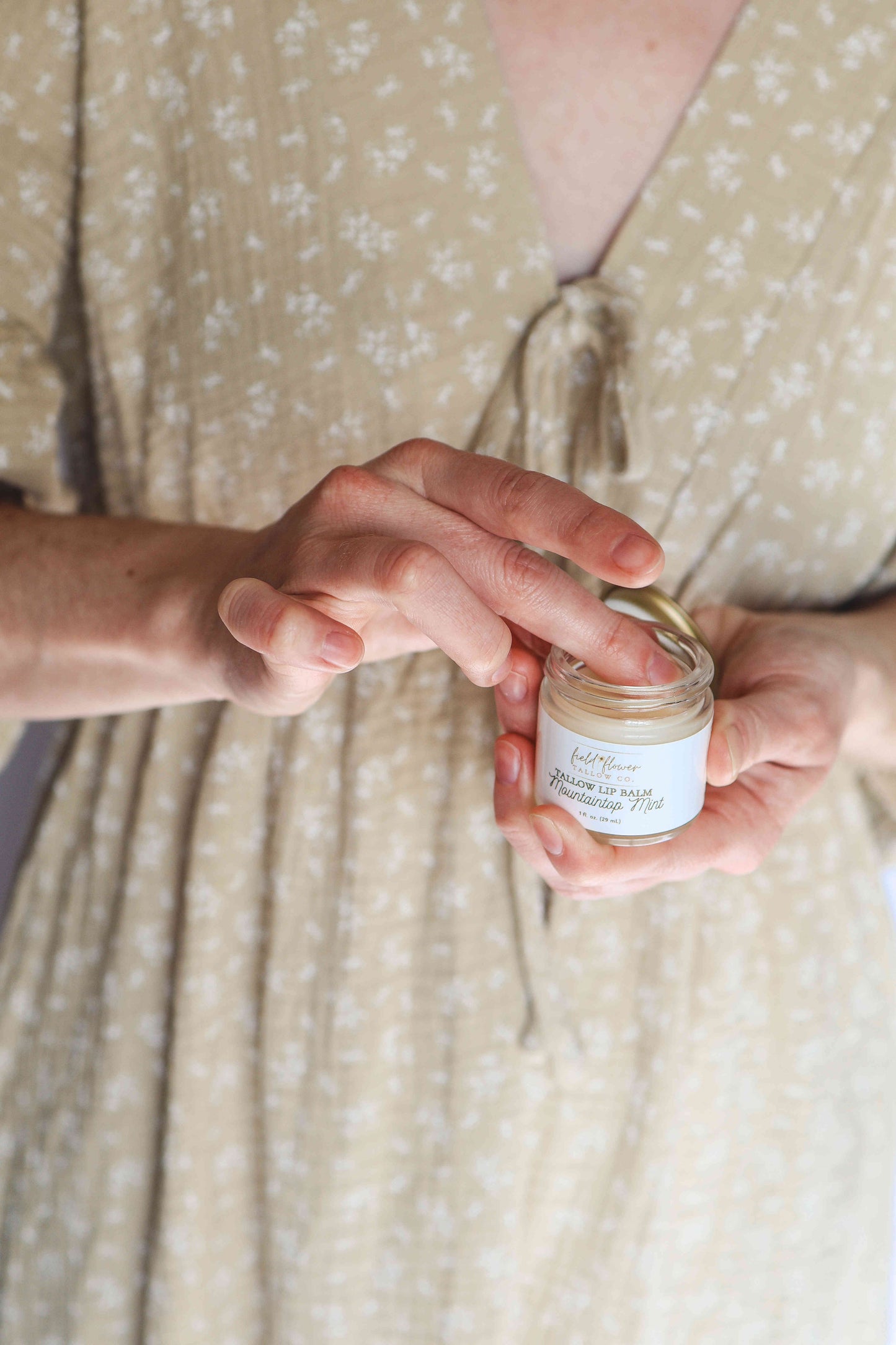 Mountaintop Mint Tallow Lip Balm