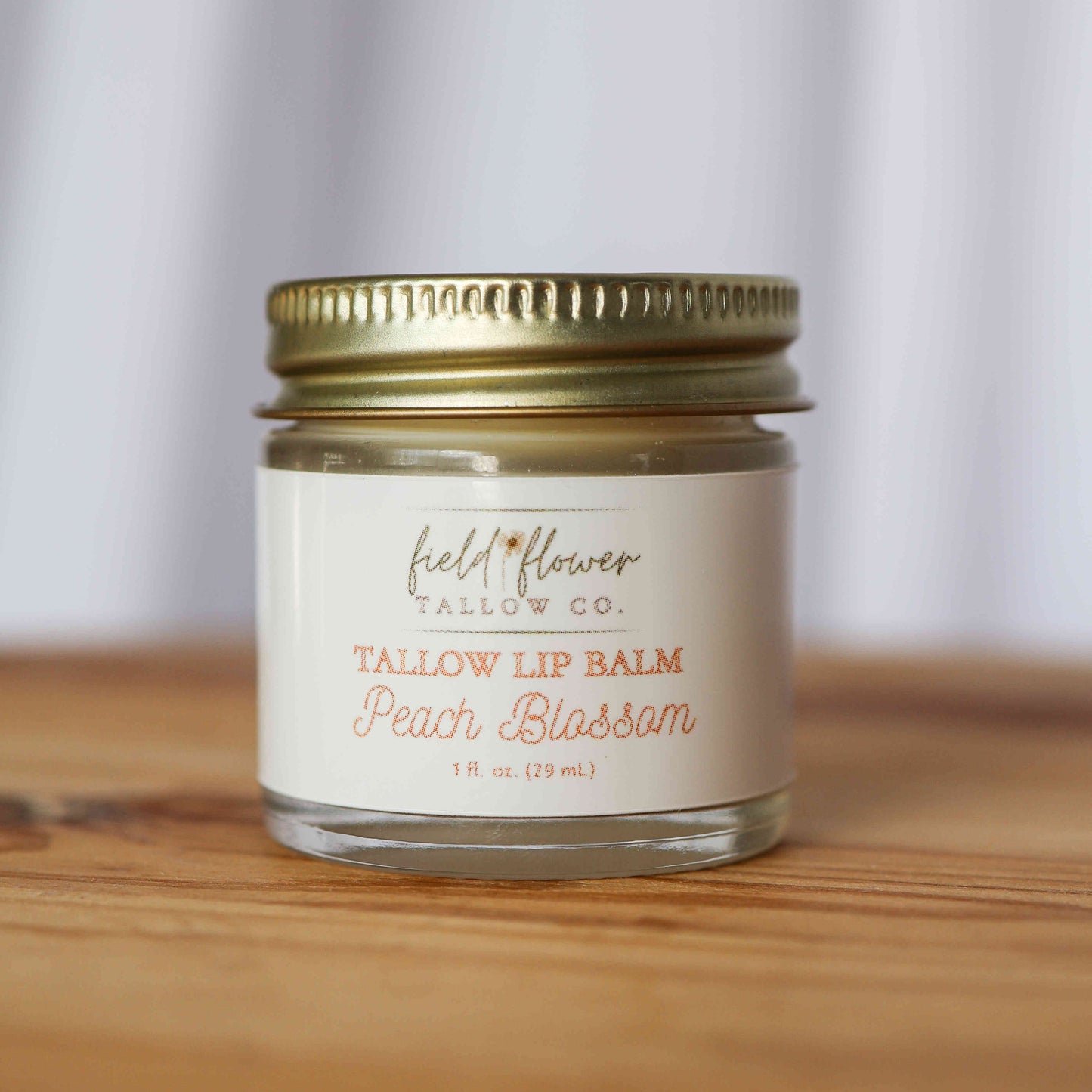 Peach Blossom Tallow Lip Balm