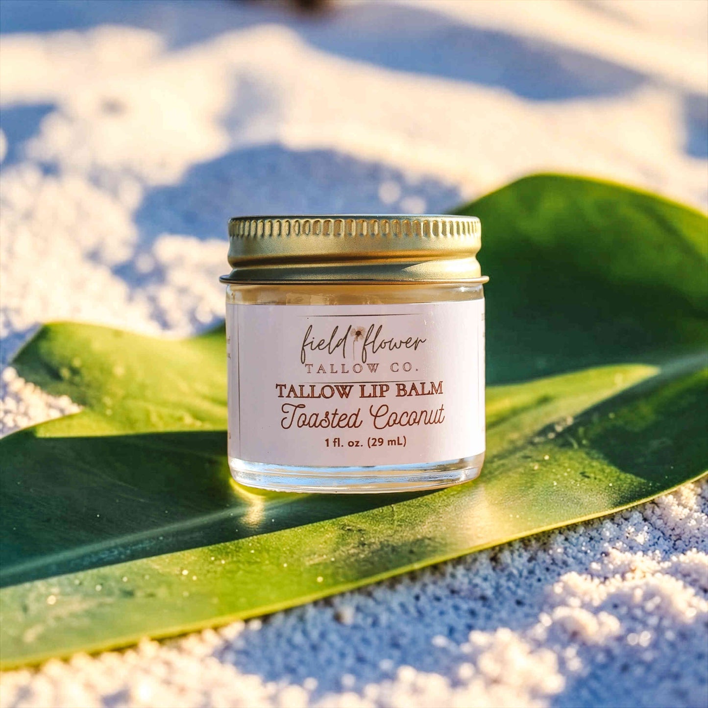 Toasted Coconut Tallow Lip Balm
