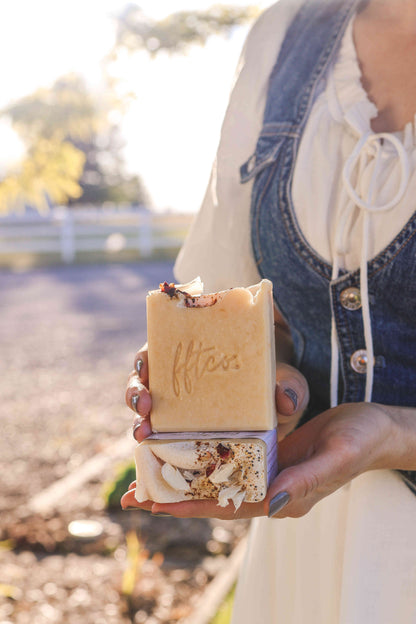 Sunlit Plumeria Tallow + Goat's Milk Soap