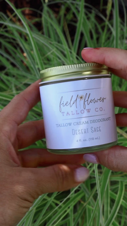 Desert Sage Tallow Cream Deodorant