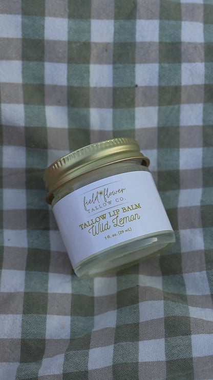 Wild Lemon Tallow Lip Balm