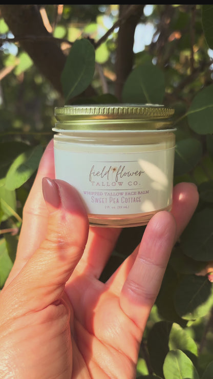 Sweet Pea Cottage Tallow Face Balm