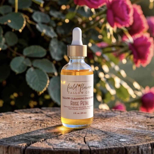 Rose Petal Tallow Cleansing Serum