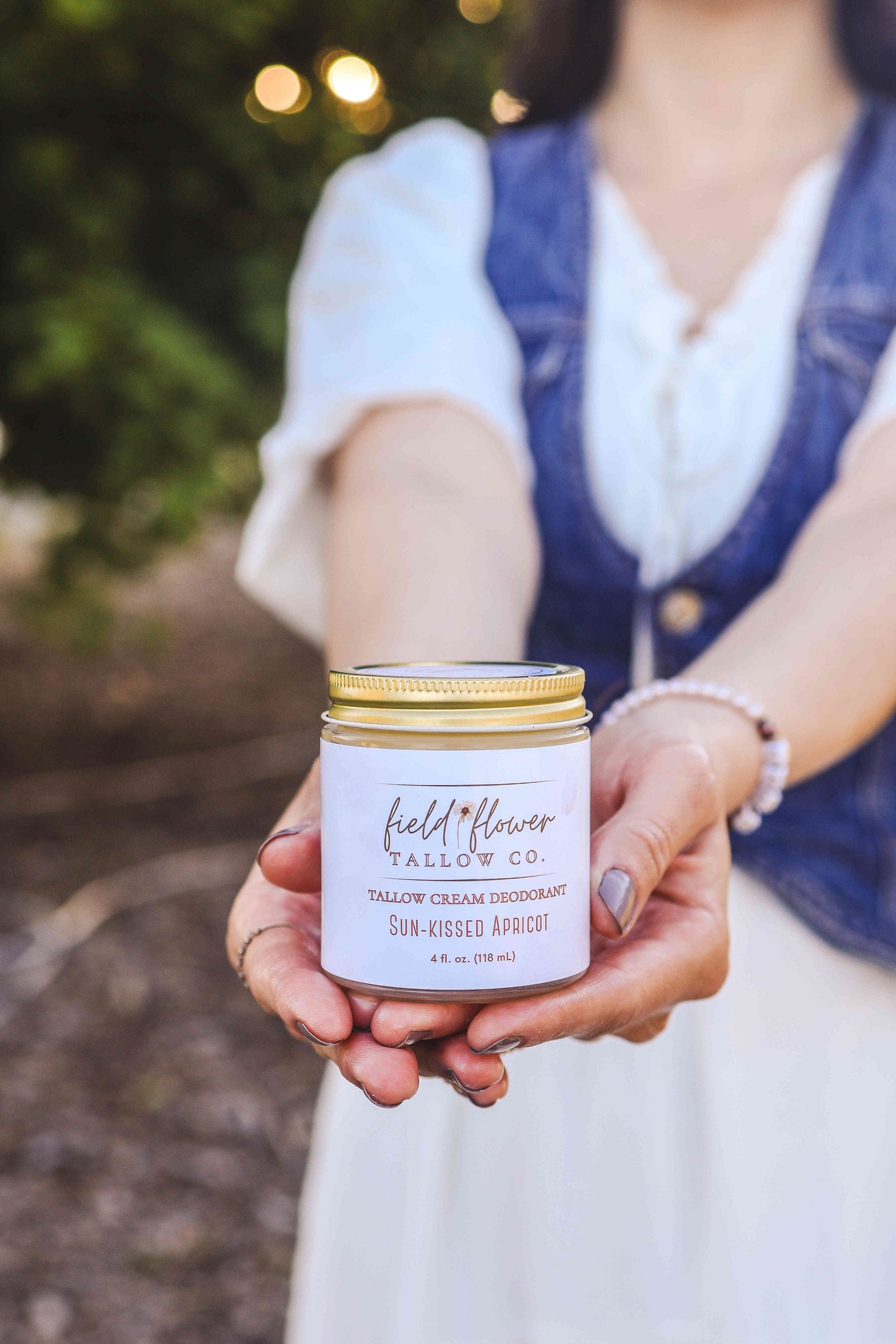 Sun-Kissed Apricot Tallow Cream Deodorant