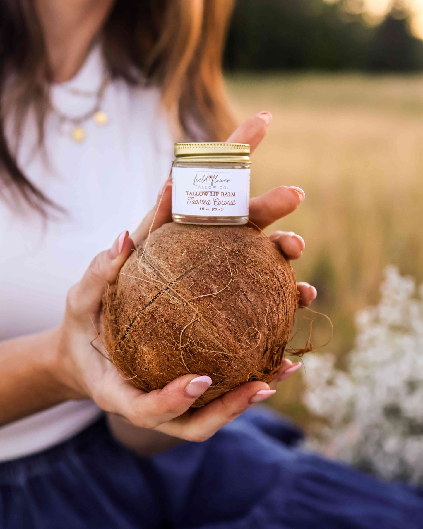 Toasted Coconut Tallow Lip Balm