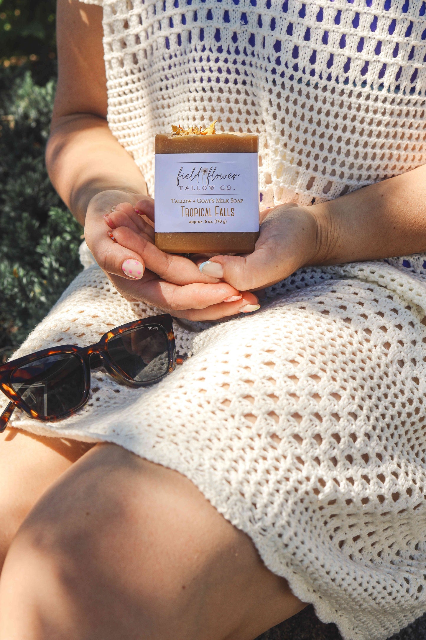 Tropical Falls Tallow + Goat's Milk Soap