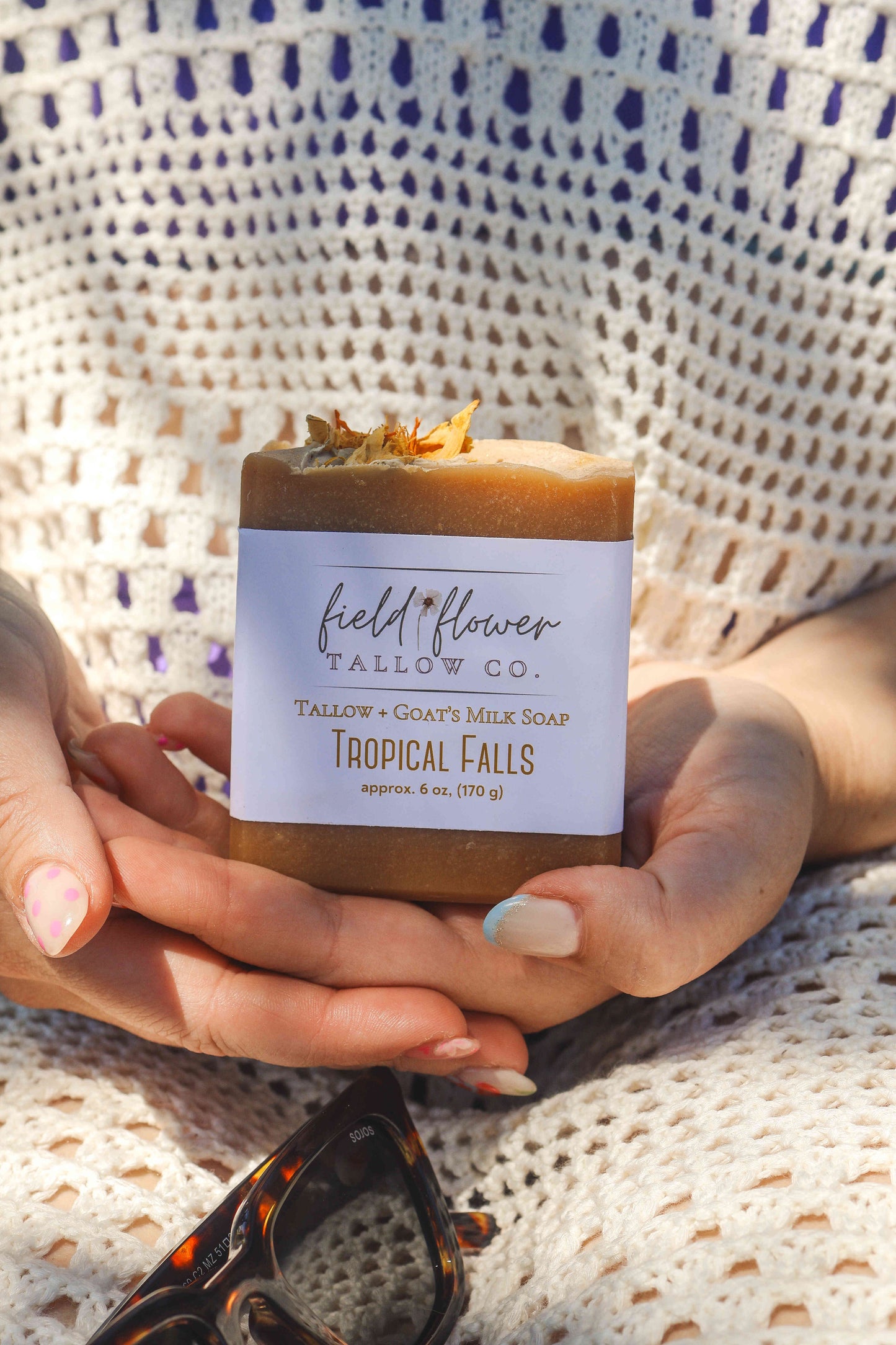 Tropical Falls Tallow + Goat's Milk Soap